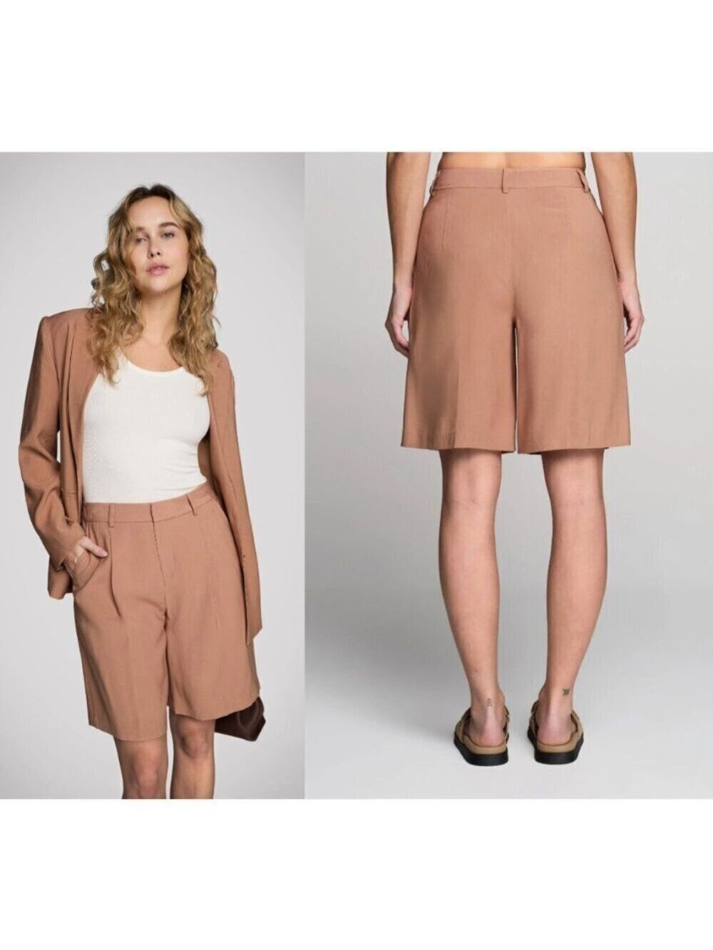 Pure & Simple | Monaco Short In Rose Petal - Picture 2 of 11